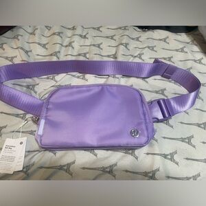 Purple lululemon 1L belt bag. Never used.